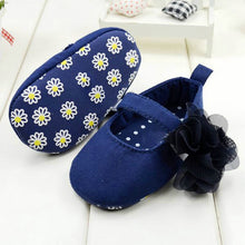 Baby Girl Lovely Rose Flower Crib Shoes Infant Soft Sole Toddler Prewalker NW