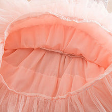 Baby Girl Layered Tutu Dress Kids Sleeveless Hollow Out Back Bow Sequined Dresses Children Clothing NW