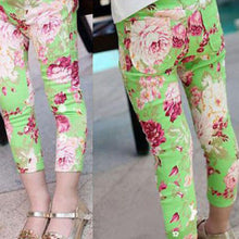 Baby Girls Pattern Printed Pants Toddler Kids Jeans Skinny Trousers Pencil Pants 1-6Y NW