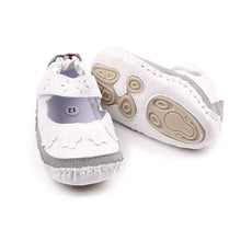 Baby Girls Shoes Soft Baby PU Leather Sneakers Cute Toddle flower princess shoes pink white NW