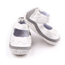 Baby Girls Shoes Soft Baby PU Leather Sneakers Cute Toddle flower princess shoes pink white NW