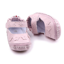 Baby Girls Shoes Soft Baby PU Leather Sneakers Cute Toddle flower princess shoes pink white NW