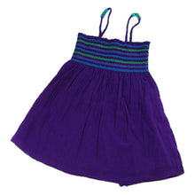 Baby Girls Toddler Stripes Sling Dress Beach Bohemian Sleeveless Dress 2-7Y NW