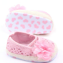 Baby Infant Girl Soft Sole Anti-slip Crochet Knit Newborn Breathable Knitting Fretwork Slip-on Shoes 0-12M NW
