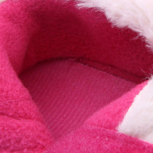 Baby Infant Girls PU Leather Booties Warm Furry Soft Todder Boots Shoes NW