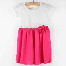 Baby Kid Girls Dress Princess Dresses Toddler T-Shirt Tutu Dress 2-7 Y NW