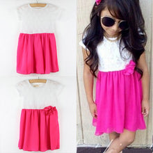 Baby Kid Girls Dress Princess Dresses Toddler T-Shirt Tutu Dress 2-7 Y NW