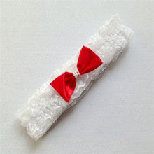 Baby Kids Girl Lace Bowknot Pearl Headdress Headbands Hair Decor Headdress 3M-9Y NW