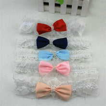 Baby Kids Girl Lace Bowknot Pearl Headdress Headbands Hair Decor Headdress 3M-9Y NW
