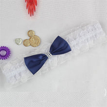 Baby Kids Girl Lace Bowknot Pearl Headdress Headbands Hair Decor Headdress 3M-9Y NW