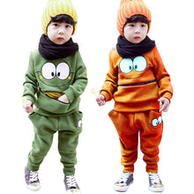 Baby Kids Girls Boys Smile Face Sweatshirt Suit Outfits Set Costume Tops 2-6Y NW