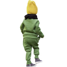 Baby Kids Girls Boys Smile Face Sweatshirt Suit Outfits Set Costume Tops 2-6Y NW