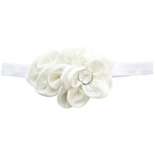 Baby Kids Girls Infant Flower Rhinestone Headbands Girl Hair Bow Band Chiffon Headwear NW