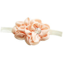 Baby Kids Girls Infant Flower Rhinestone Headbands Girl Hair Bow Band Chiffon Headwear NW