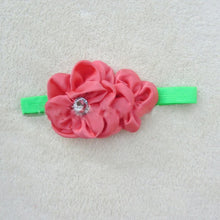 Baby Kids Girls Infant Flower Rhinestone Headbands Girl Hair Bow Band Chiffon Headwear NW