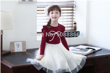 Baby Kids Girls Long Sleeve Cotton Shirt Big Bow Ruffle Sleeve T-shirt Tops 2-7YFree ping NW