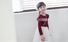 Baby Kids Girls Long Sleeve Cotton Shirt Big Bow Ruffle Sleeve T-shirt Tops 2-7YFree ping NW