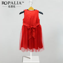 Baby Princess Kids Girls Christmas Fancy Flower Party Gown Formal Dress 2-7Y D33 NW