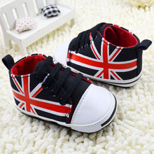 Baby Shoes First Walkers Boy Shoes Sports Flag Pattern Kids Casual Shoes Free ping NW