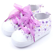 Baby Shoes Girls Cotton Floral Infant Soft Sole Baby First Walker Toddler Shoes 0-12 Months NW