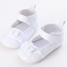 Baby Shoes Toddler Kids Bow Princess Shoes High State Pu Leather Soft Bottom First Walkers ytm NW