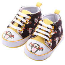 Baby Toddler Canvas Shoes Boy Girl Cartoon Print Soft Cozy Walking Shoes Hot 0-12M NW