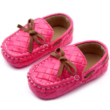 Baby Toddler Girls Boys Loafers Soft Faux Leather Flat Slip-on Crib Shoes 0-12M NW