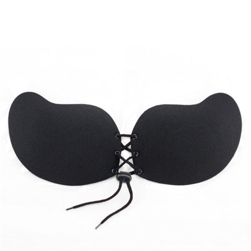 Bandage Rope Sexy Silicone Adhesive Stick Gel Push Up Invisible Bra Strapless Backless Bra Cup A-D NW
