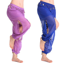 Belly Dance Costume Shinny Cion Sequin Balloon Bloomers trousers Harem Pants NW