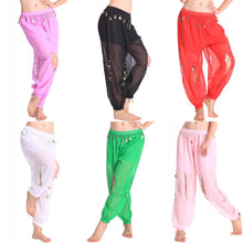 Belly Dance Costume Shinny Cion Sequin Balloon Bloomers trousers Harem Pants NW