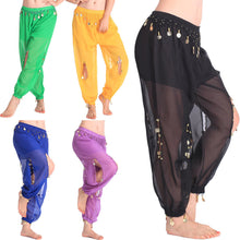 Belly Dance Costume Shinny Cion Sequin Balloon Bloomers trousers Harem Pants NW