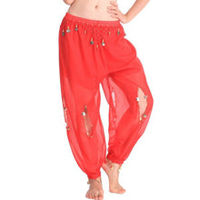 Belly Dance Costume Shinny Cion Sequin Balloon Bloomers trousers Harem Pants NW