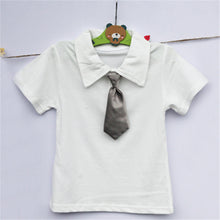 Boys Kids Gentleman Set 4pcs T Shirt Vest Tie Pant Outfits Baby Clothes Age 0-3Y NW