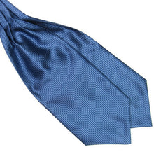British Style Polyester Silk Mens Solid Color Ties Ascot Cravat Necktie Scarf Wholesale NW