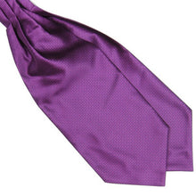 British Style Polyester Silk Mens Solid Color Ties Ascot Cravat Necktie Scarf Wholesale NW