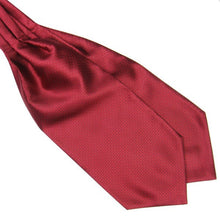 British Style Polyester Silk Mens Solid Color Ties Ascot Cravat Necktie Scarf Wholesale NW
