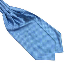 British Style Polyester Silk Mens Solid Color Ties Ascot Cravat Necktie Scarf Wholesale NW