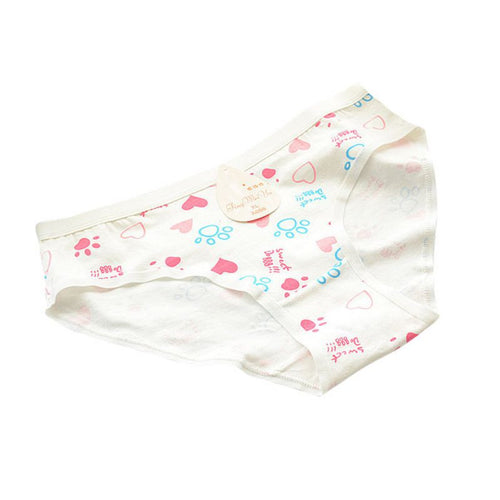 Candy Color Women Casual Briefs Cotton Underwear Panties Butt Lifter Briefs Calcinha Female NW