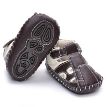 Child Baby Boys Casual PU Leather Anti-Slip Prewalker Boy Hollow Out First walker Baby Shoes 0-18M Lisa's Store NW