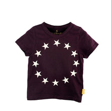 Child Boys Star Surround Printed Short Sleeve Tee Shirt Tops Baby Clothing 2-7Y NW