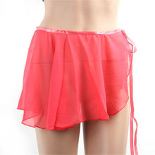 Children Kids Girl Chiffon Ballet Tutu Dance Skirt Skate Wrap Scarf Multi-colors NW