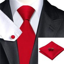 Classic Fashion Tie Sets Jacquard Woven Silk Men's Tie Necktie Multi-Colors NW