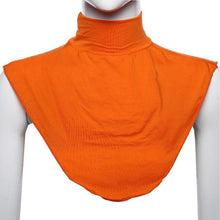 Colorful Lady Hijab Extension Neck Check Back Cover Islamic Shirt Under Top W73 NW