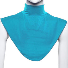 Colorful Lady Hijab Extension Neck Check Back Cover Islamic Shirt Under Top W73 NW