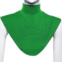Colorful Lady Hijab Extension Neck Check Back Cover Islamic Shirt Under Top W73 NW