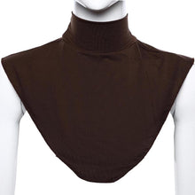 Colorful Lady Hijab Extension Neck Check Back Cover Islamic Shirt Under Top W73 NW