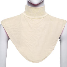 Colorful Lady Hijab Extension Neck Check Back Cover Islamic Shirt Under Top W73 NW