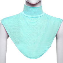Colorful Lady Hijab Extension Neck Check Back Cover Islamic Shirt Under Top W73 NW