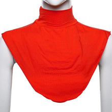 Colorful Lady Hijab Extension Neck Check Back Cover Islamic Shirt Under Top W73 NW