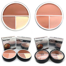 Contour Highlight Concealer Foundation Face Powder Cream Makeup Palette 3 Colors NW